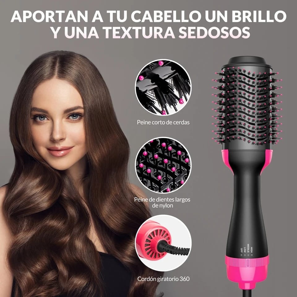 3-in-1 Hair styling brush